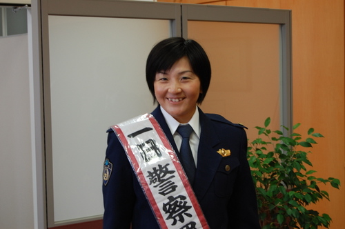 2007-12-10　１日警察署長～署長室～