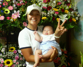 2007-08-07　親友の赤ちゃん　とてもかわいいー！！